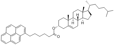 CAS 登录号：96886-70-3， 3beta-羟基-5-胆甾烯 3-[6-(1-芘)己酸酯]