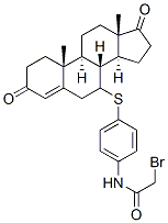 CAS#: 96937-87-0, 7-(4'-Bromoacetamido)Phenylthio-4-Androstene-3,17-Dione