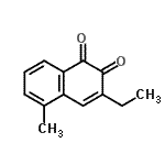 CAS#: 96964-71-5, 3-Ethyl-5-methyl-1,2-naphthalenedione
