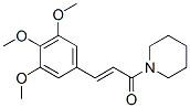 CAS#: 970-85-4, 1-[3-(3,4,5-Trimethoxyphenyl)-1-oxo-2-propenyl]piperidine