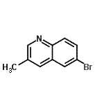 CAS#: 97041-63-9, 6-Bromo-3-methylquinoline