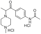 CAS 登录号：97111-11-0， 1-(4-乙酰基氨基苯基)-2-(4-甲基哌嗪基)丙酮二盐酸盐