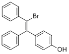 CAS 登录号：97151-00-3， (E,Z)-1-溴-1,2-二苯基-2-(4-羟基苯基)乙烯
