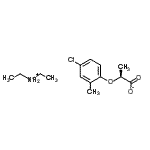 CAS 登录号：97233-28-8， 二乙基铵(S)-2-(4-氯-2-甲基苯氧基)丙酸酯