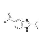 CAS 登录号：97273-25-1， 2-(二氟甲基)-5-硝基-1H-苯并咪唑