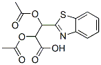 CAS 登录号:97338-86-8, 2,3-双(乙酰氧基)-3-(1,3-苯并噻唑-2-基)丙酸
