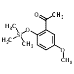 CAS#: 97389-71-4, 1-{5-Methoxy-2-[(trimethylsilyl)oxy]phenyl}ethanone