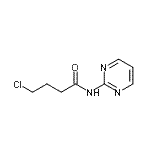 CAS 登录号：97399-46-7， 4-氯-N-(2-嘧啶基)丁酰胺