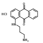 CAS 登录号：97404-14-3， 1-[(3-氨基丙基)氨基]-9,10-蒽醌盐酸盐(1:1)