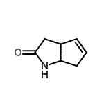 CAS 登录号：97426-82-9， 3,3a,6,6a-四氢环戊烯并[b]吡咯-2(1H)-酮