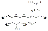 CAS 登录号:97451-32-6, 黄尿酸 8-O-葡糖苷
