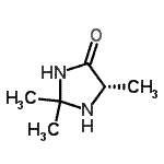 CAS 登录号：97482-26-3， (5S)-2,2,5-三甲基-4-咪唑烷酮
