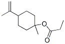 CAS 登录号：97552-70-0， 1-甲基-4-(1-甲基乙烯基)环己基丙酸酯