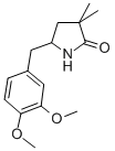 CAS 登录号：97561-94-9， 5-((3,4-二甲氧基苯基)甲基)-3,3-二甲基-2-吡咯烷酮