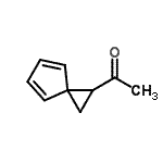 CAS#: 97580-85-3, 1-(Spiro[2.4]hepta-4,6-dien-1-yl)ethanone