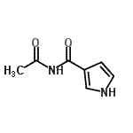 CAS#: 97744-99-5, N-Acetyl-1H-pyrrole-3-carboxamide