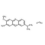 CAS#: 97752-30-2, 2-methoxy-N',N'-dimethyl-phenoxazin-5-ium-3,7-diamine formate