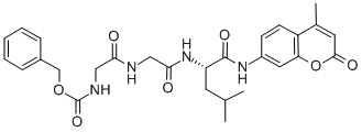 CAS#: 97792-39-7, N-[(Phenylmethoxy)Carbonyl]Glycylglycyl-N-(4-Methyl-2-Oxo-2H-1-Benzopyran-7-Yl)-L-Leucinamide