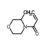 CAS#: 97842-81-4, 1-(3-Methyl-4-morpholinyl)-2-propen-1-one