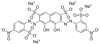 CAS#: 97889-99-1, Tetrasodium 4,5-Dihydroxy-3,6-Bis[(4-Nitro-2-Sulphonatophenyl)Azo]Naphthalene-2,7-Disulphonate