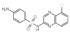 CAS#: 97919-22-7, 5-Chloroquinoxaline-2-Sulfanilamide