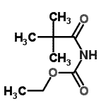CAS#: 97986-11-3, Ethyl (2,2-dimethylpropanoyl)carbamate