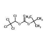 CAS#: 98015-52-2, 2-Methyl-2-propanyl 1,2,2,2-tetrachloroethyl carbonate