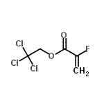 CAS#: 98120-00-4, 2,2,2-Trichloroethyl 2-fluoroacrylate