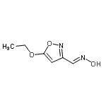 CAS#: 98135-04-7, (E)-1-(5-Ethoxy-1,2-oxazol-3-yl)-N-hydroxymethanimine