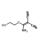 CAS 登录号：98140-93-3， [氨基(2-羟基乙氧基)亚甲基]丙二腈