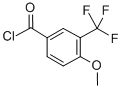 CAS 登录号：98187-18-9， 4-甲氧基-3-(三氟甲基)-苯甲酰氯