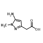 CAS#: 98197-25-2, (5-Amino-1-methyl-1H-pyrazol-3-yl)acetic acid