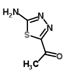 CAS#: 98259-37-1, 1-(5-Amino-1,3,4-thiadiazol-2-yl)ethanone