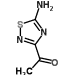CAS#: 98259-38-2, 1-(5-Amino-1,2,4-thiadiazol-3-yl)ethanone