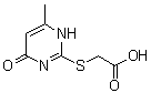 CAS 登录号：98276-91-6， [(6-甲基-4-氧代-1,4-二氢-2-嘧啶基)硫基]乙酸
