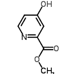 CAS 登录号：98321-25-6， 甲基4-羟基-2-吡啶羧酸酯