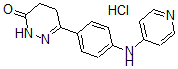 CAS#: 98326-33-1, 6-(4-(4'-Pyridyl)aminophenyl)-4,5-dihydro-3(2H)-pyridazinone hydrochloride