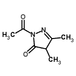 CAS#: 98334-63-5, 2-Acetyl-4,5-dimethyl-2,4-dihydro-3H-pyrazol-3-one