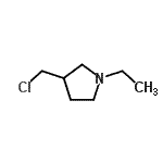 CAS#: 98338-34-2, 3-(Chloromethyl)-1-ethylpyrrolidine
