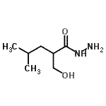 CAS 登录号：98433-24-0， 2-(羟基甲基)-4-甲基戊烷酰肼