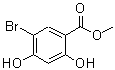 CAS 登录号：98437-43-5， 5-溴-2,4-二羟基苯甲酸甲酯
