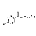 CAS 登录号：98490-71-2， 丙基6-氯哒嗪-3-羧酸酯