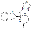 CAS 登录号：98532-83-3， 1-[[(2R,4R)-2-苯并呋喃-2-基-4-甲基-1,3-二恶烷-2-基]甲基]-1,2,4-三唑
