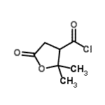 CAS 登录号：98546-95-3， 2,2-二甲基-5-氧代四氢-3-呋喃甲酰氯