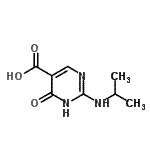 CAS 登录号：98594-72-0， 2-(异丙基氨基)-4-氧代-1,4-二氢-5-嘧啶羧酸