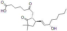 CAS 登录号:98677-35-1, 10,10-二甲基-11-脱氧-6-酮基-前列腺素 E1