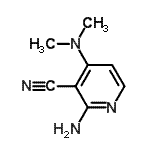 CAS 登录号：98694-73-6， 2-氨基-4-(二甲基氨基)烟腈