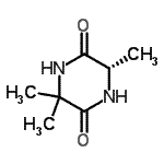 CAS#: 98735-75-2, (6S)-3,3,6-Trimethyl-2,5-piperazinedione