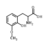 CAS 登录号：98758-16-8， 2-羟基-3-甲氧基苯丙氨酸