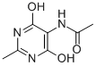 CAS 登录号：98797-16-1， N-(4,6-二羟基-2-甲基嘧啶-5-基)乙酰胺